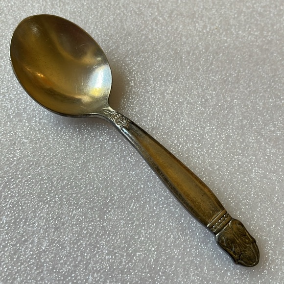 1930’s Holmes & Edwards International silver comp. Baby spoon Danish Princess - Picture 7 of 7
